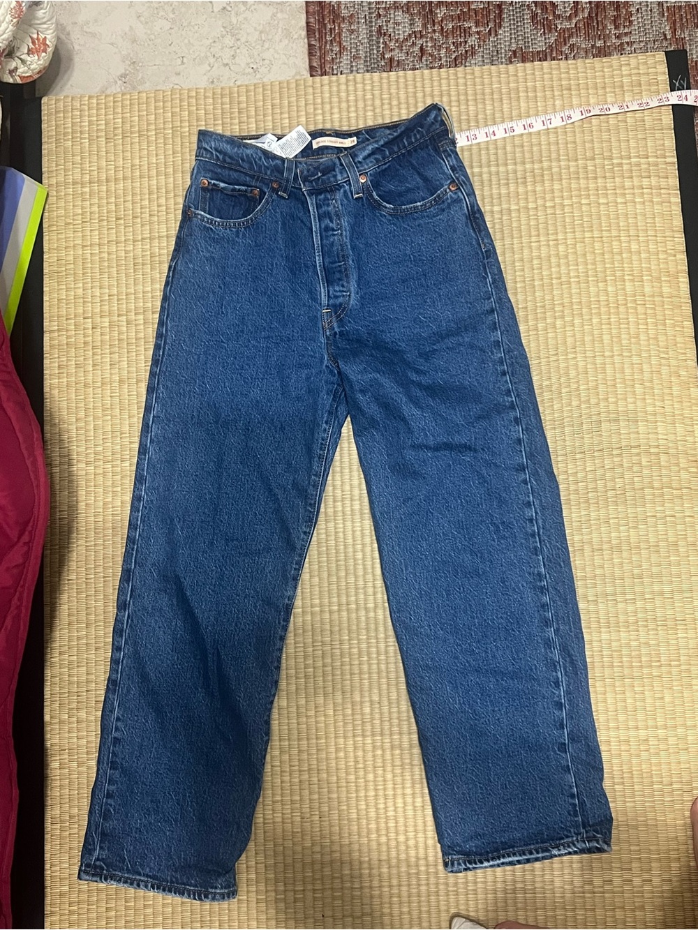 Levi’s rib cage straight ankle jeans